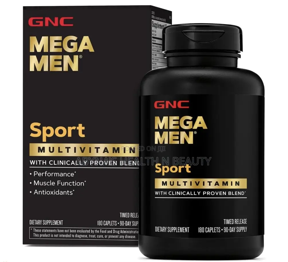 Mega Men Sport Multivitamin. - 180 Caplets