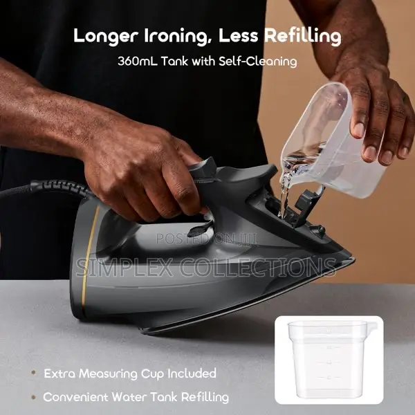 Oraimo Steamcore 2500w Led Display Electric Iron