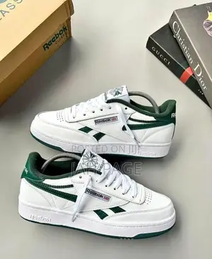Reebok Classic Green and White