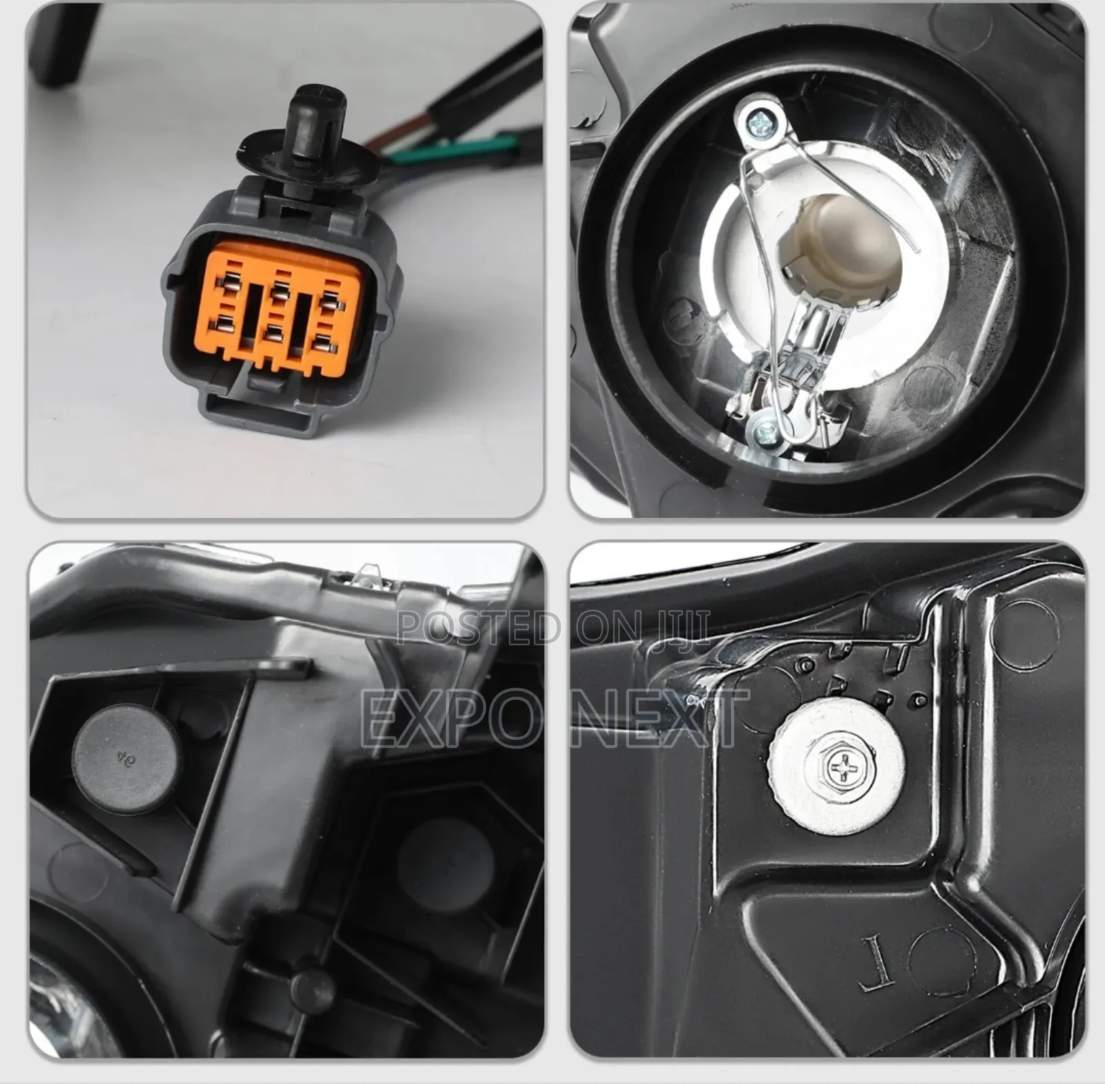 2016-2019 Toyota Yaris  Ia Sedan Depo Headlight Halogen Pair