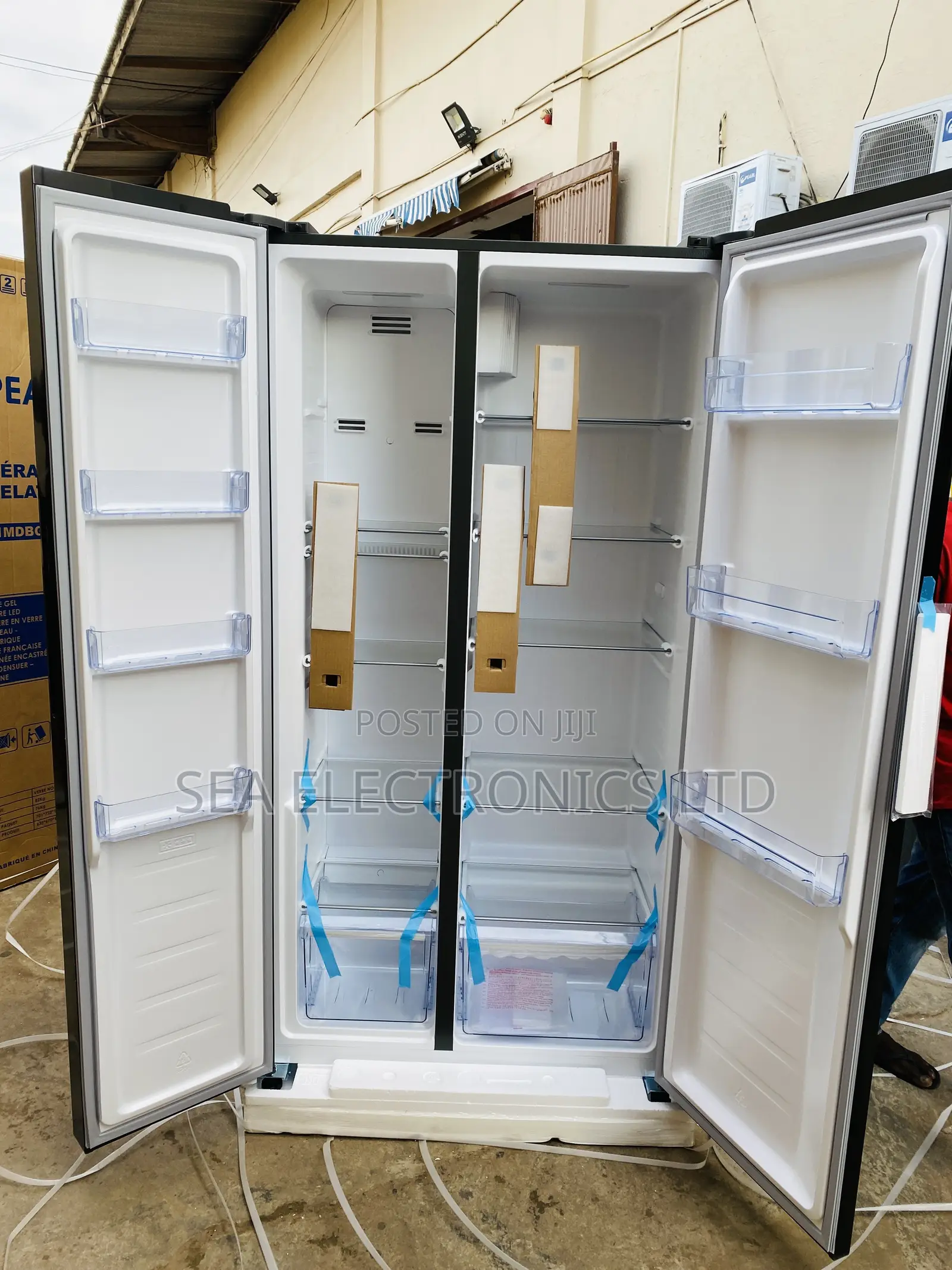 Fresh In Box Pearl Side By Side 436 Liters Fridge
