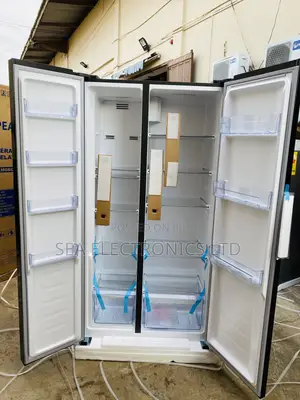 Super Cool Pearl 436 Liters Side By Side Fridge With Mirror Surface
