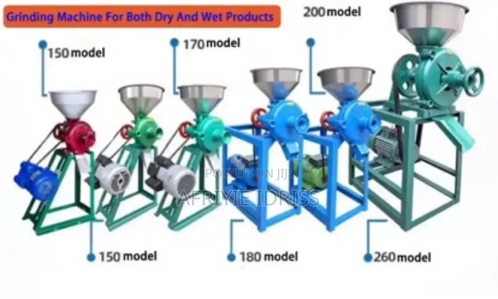 Grain, Dry Wet Milling Machine