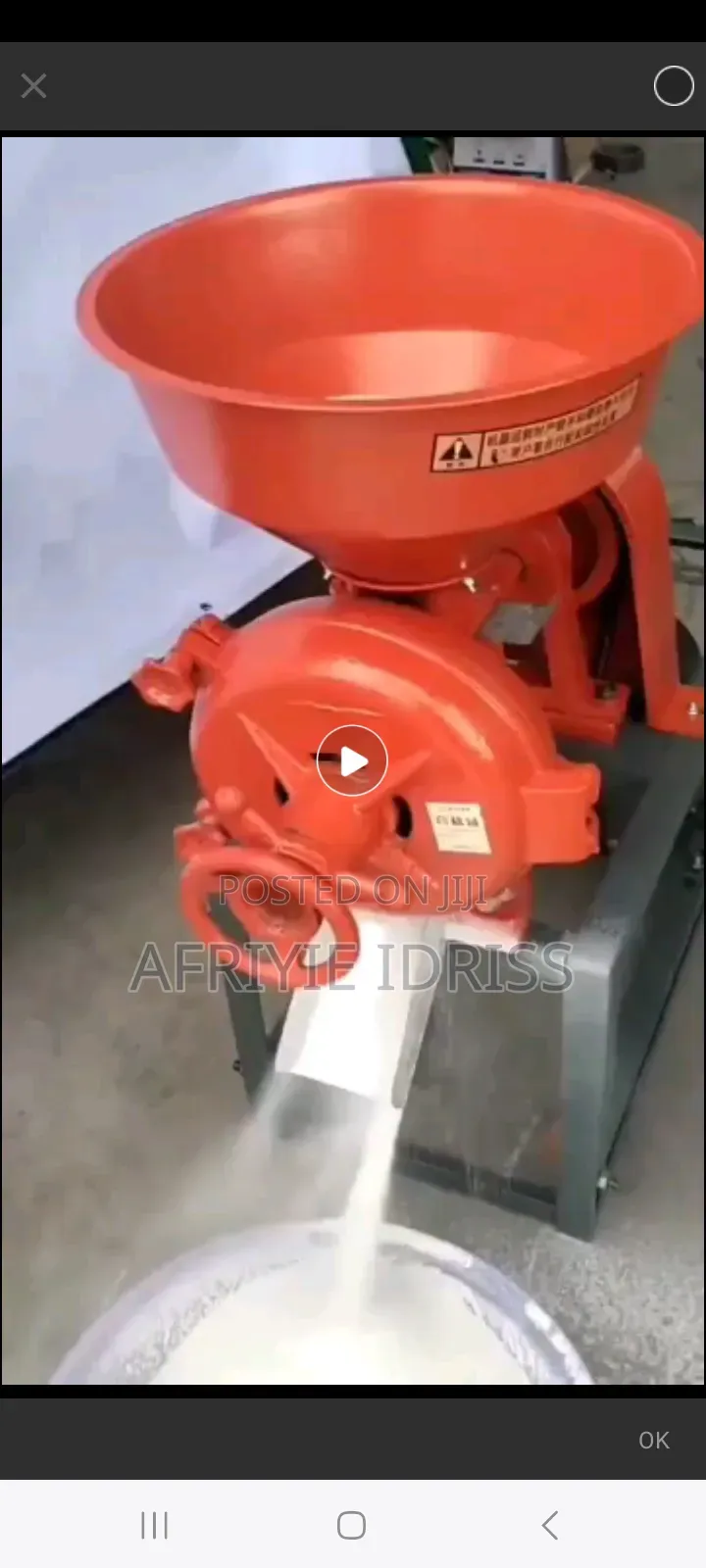 Grain, Dry Wet Milling Machine