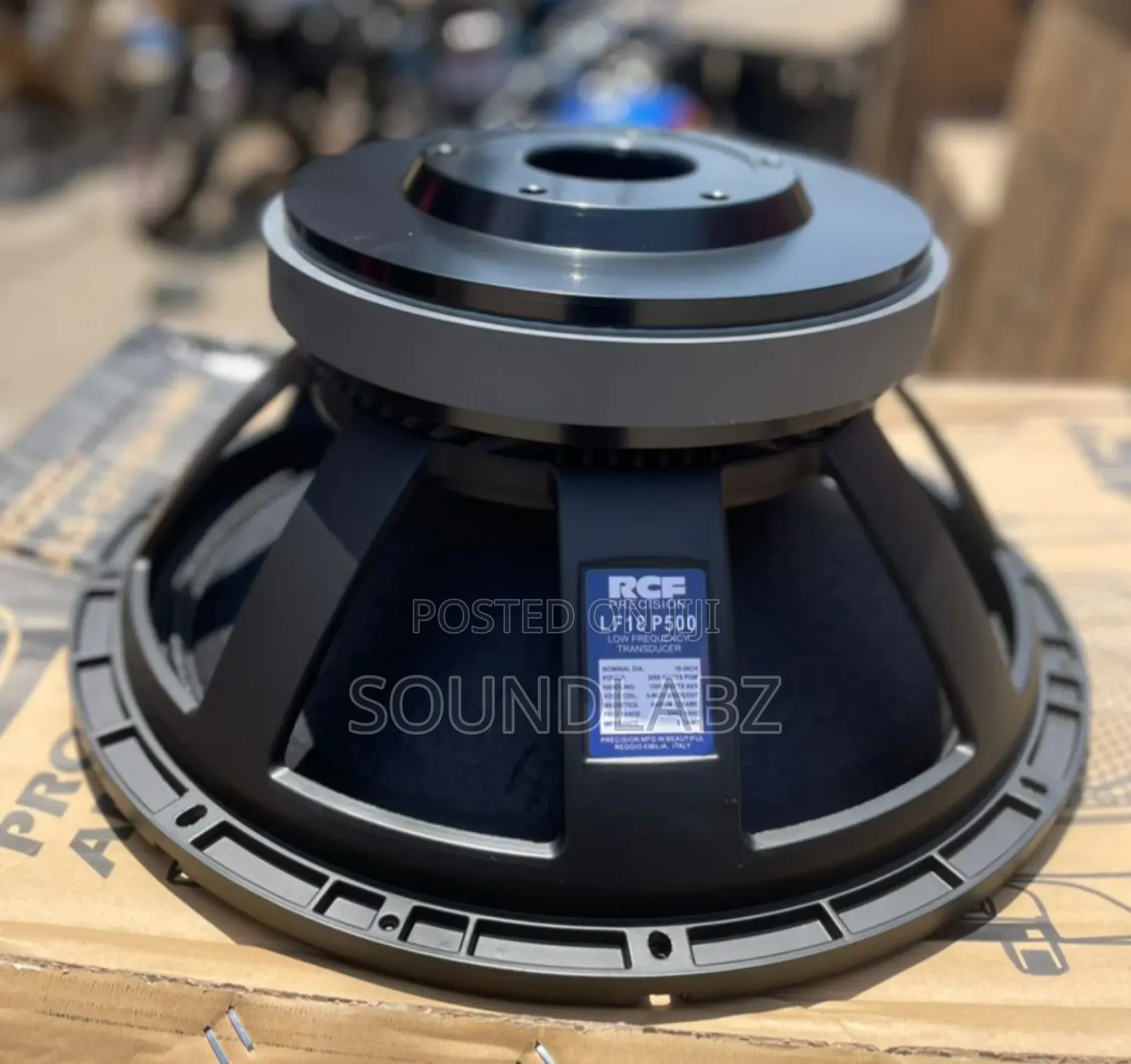 Rcf Big Magnet 18inches 3000watt Pair Of Naked Speaker