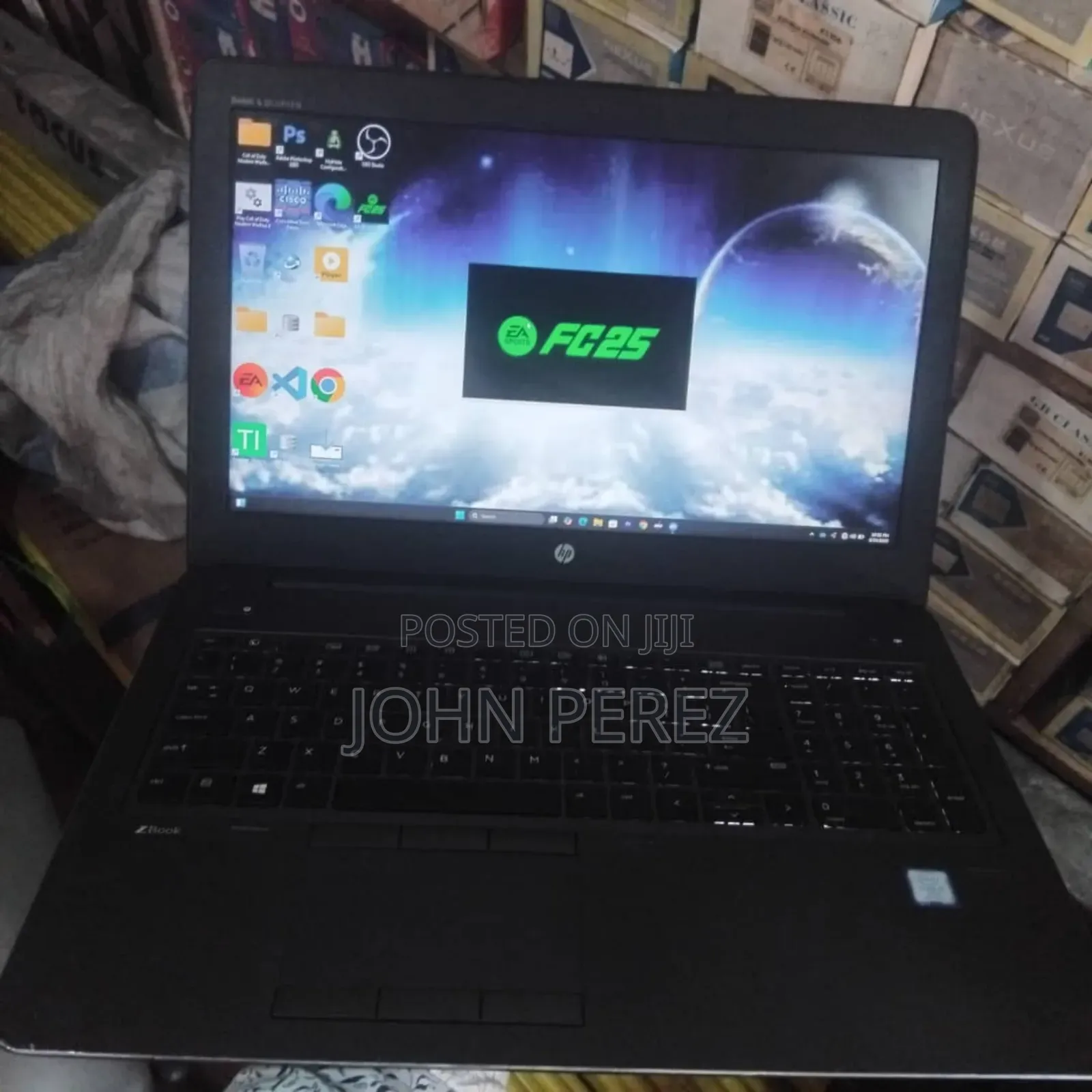 Laptop HP ZBook 15 G4 20GB Intel Core I7 SSD 500GB