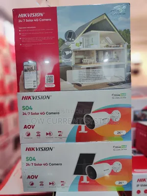 Hikvision Ds-2cfs04/4g 4mp 24/7 Solar 4g Camera Sim Bullet Camera