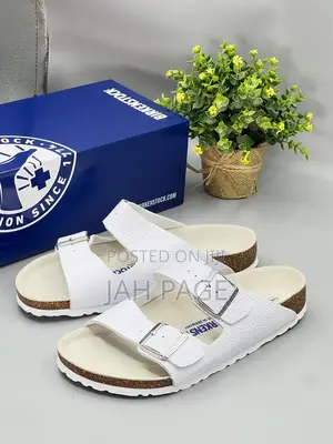 A Version of All Birkenstock in White Color Only