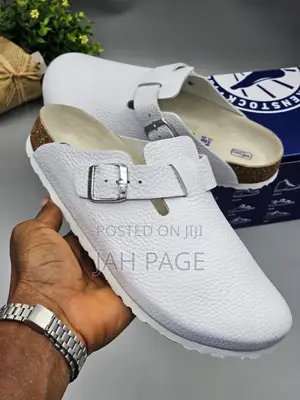A Version of All Birkenstock in White Color Only