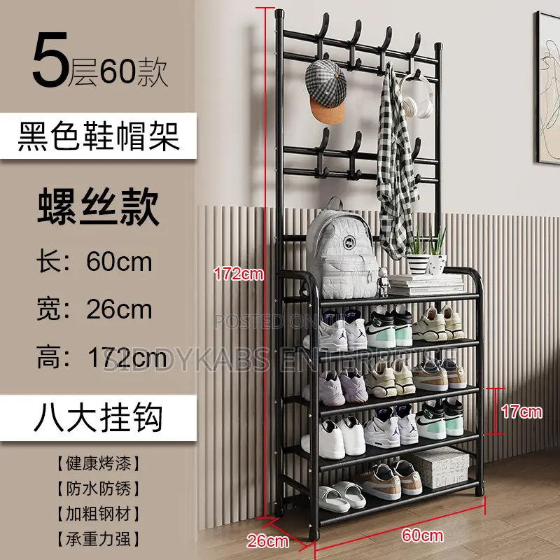 Shoe Rack With Hanger