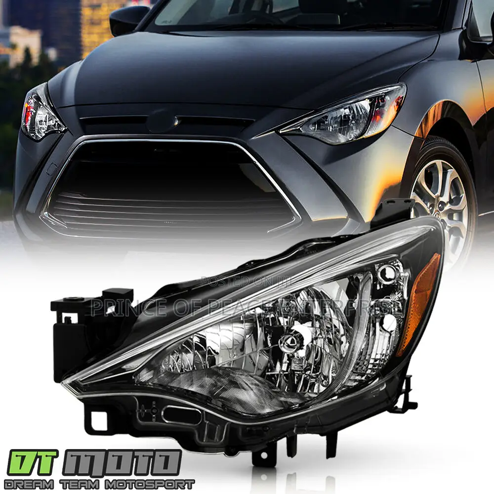 Toyota Yaris Ia Headlight Pair Original Depo Model