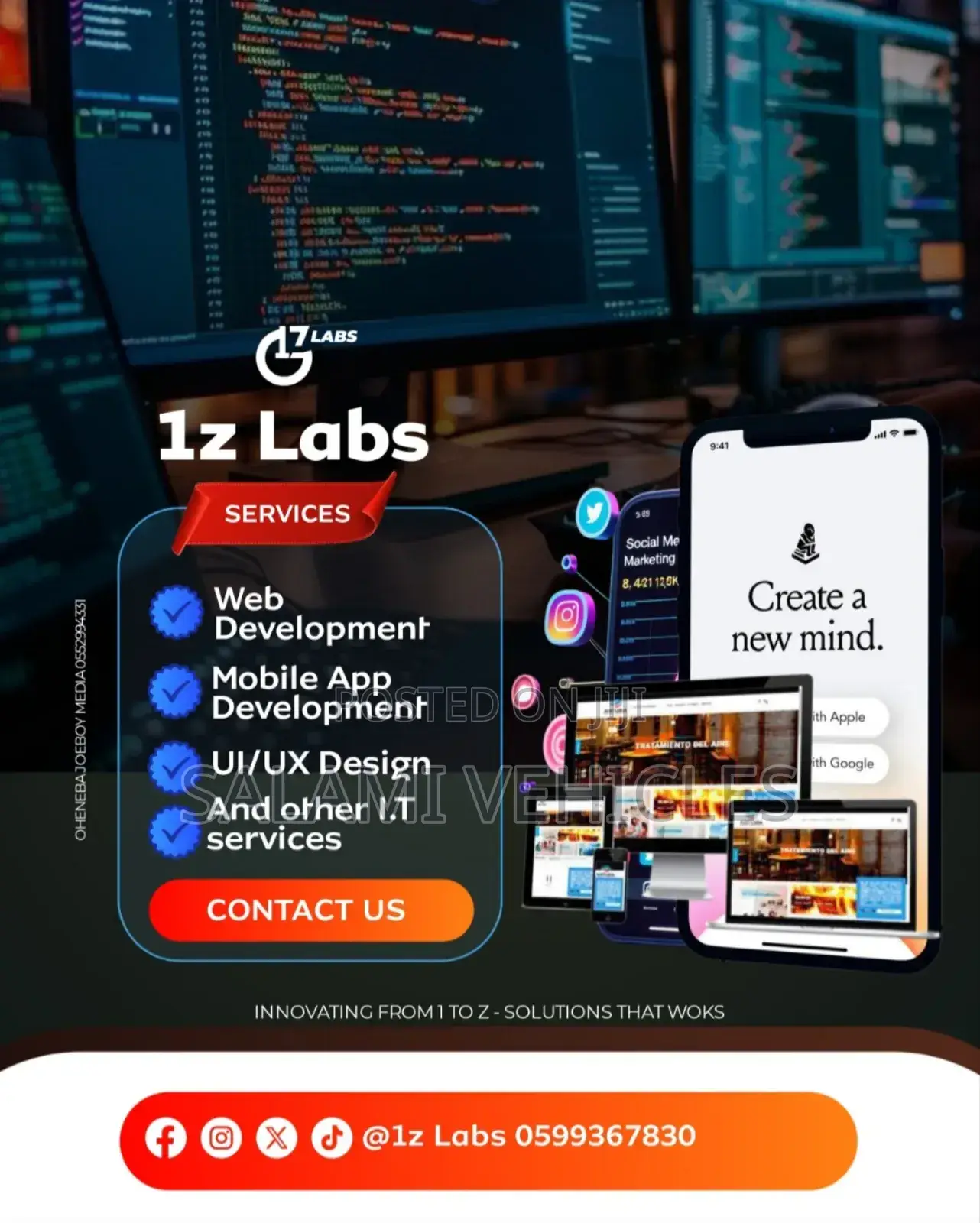 Web/Mobile App Development, Ui/Ux Design