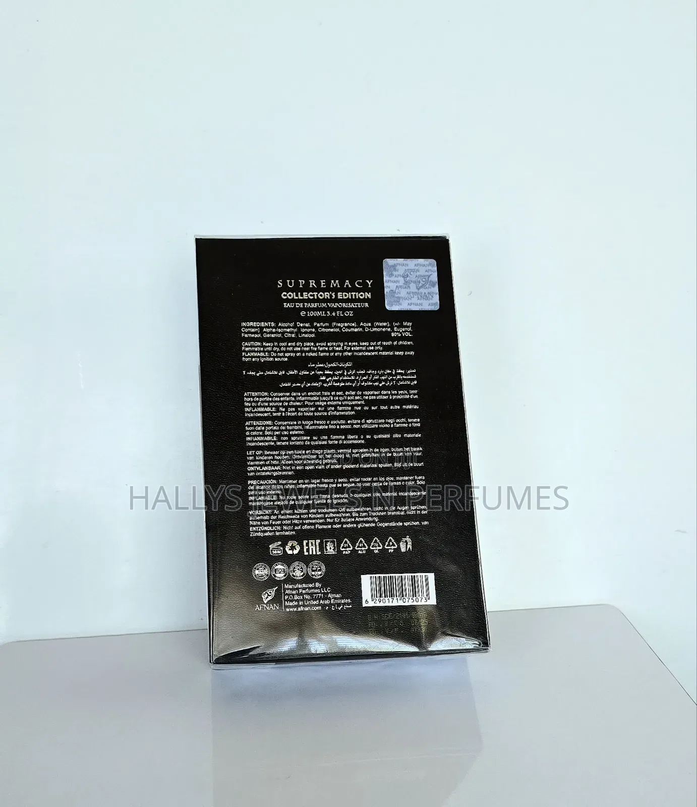 Afnan Supremacy Collector's Edition Perfume, 100ml, Men's