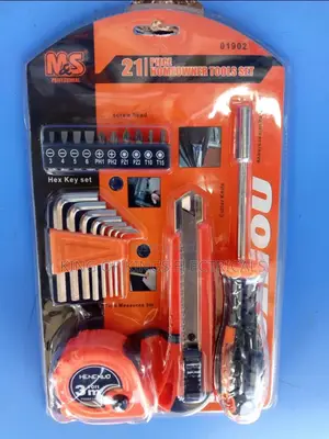 21 Piece Homeowner Tools Set.