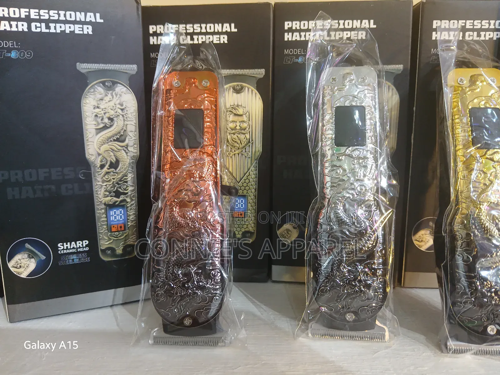 Professional Hair Clippers Available in Boxes
