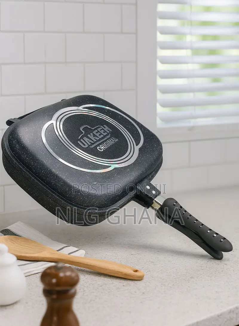 4.7l Granite Double Fry Pan, 36cm / 14.2 in - Non-Stick. Ghx7260
