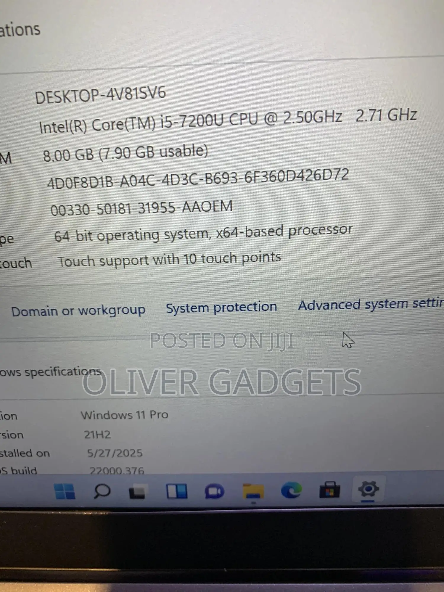Laptop Lenovo ThinkPad T470s 8GB Intel Core i5 SSD 256GB