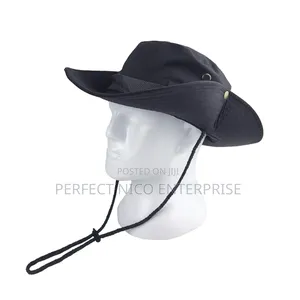 Jungle Hat – Outdoor Sun Hat With Strap for Hiking, Camping Safari