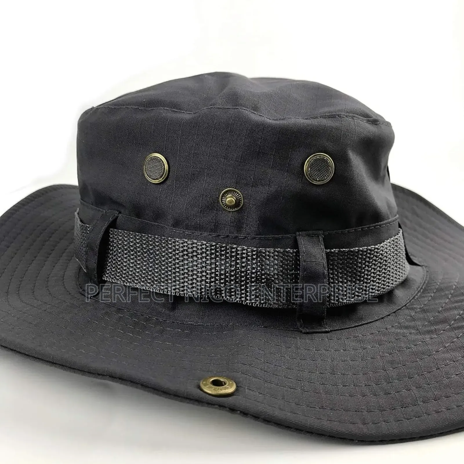 Jungle Hat – Outdoor Sun Hat With Strap for Hiking, Camping Safari