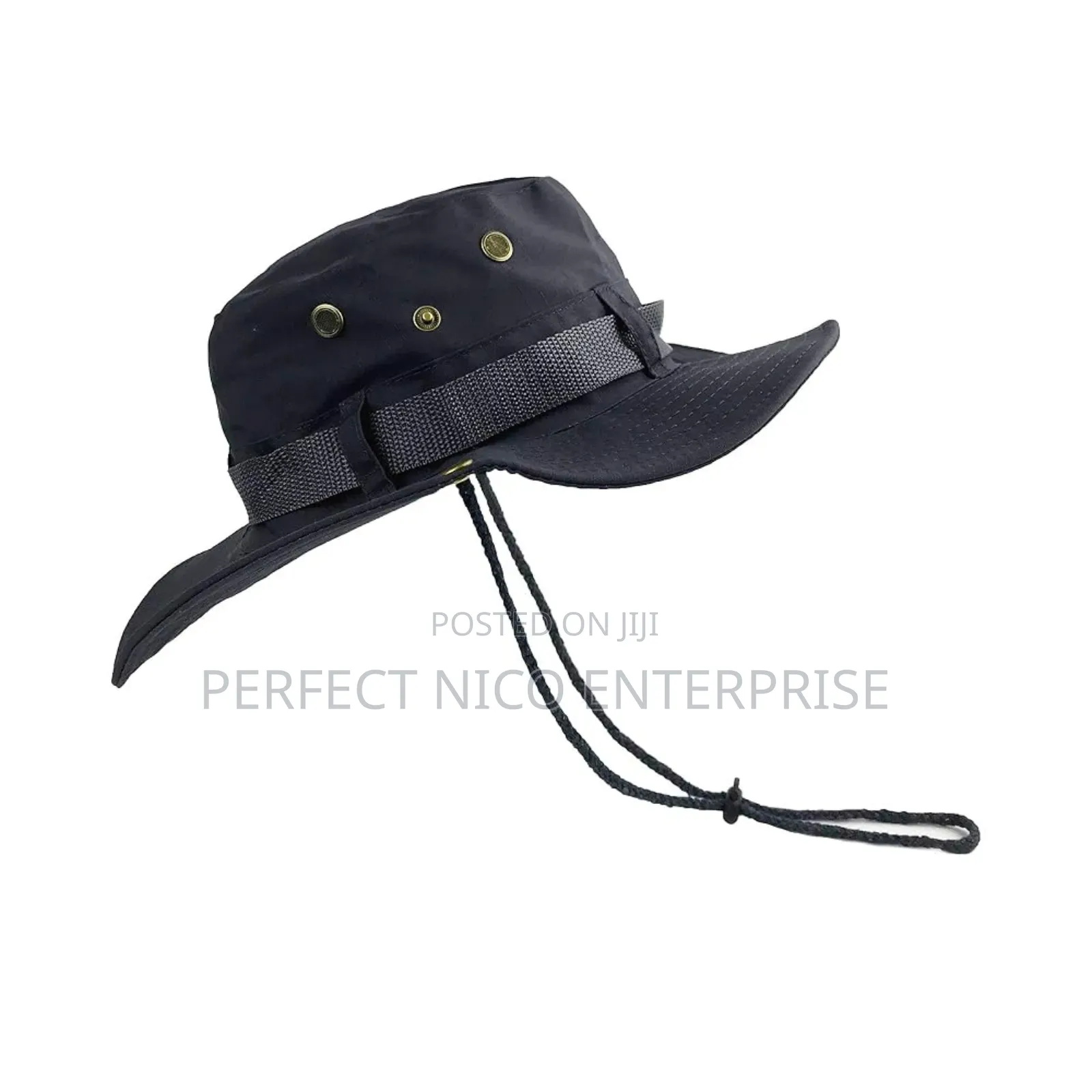 Jungle Hat – Outdoor Sun Hat With Strap for Hiking, Camping Safari