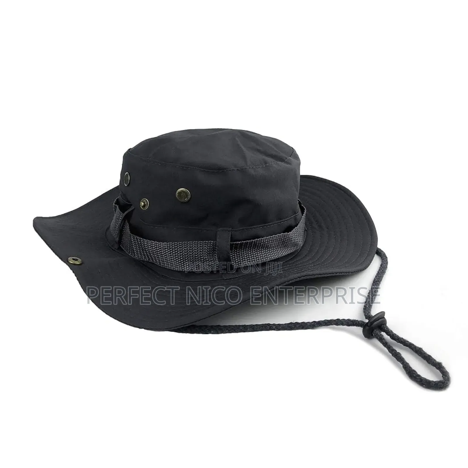 Jungle Hat – Outdoor Sun Hat With Strap for Hiking, Camping Safari