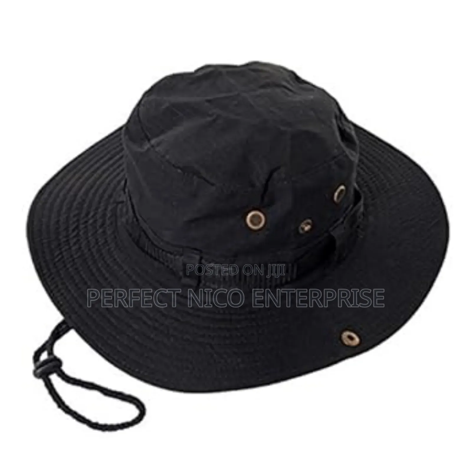 Jungle Hat – Outdoor Sun Hat With Strap for Hiking, Camping Safari