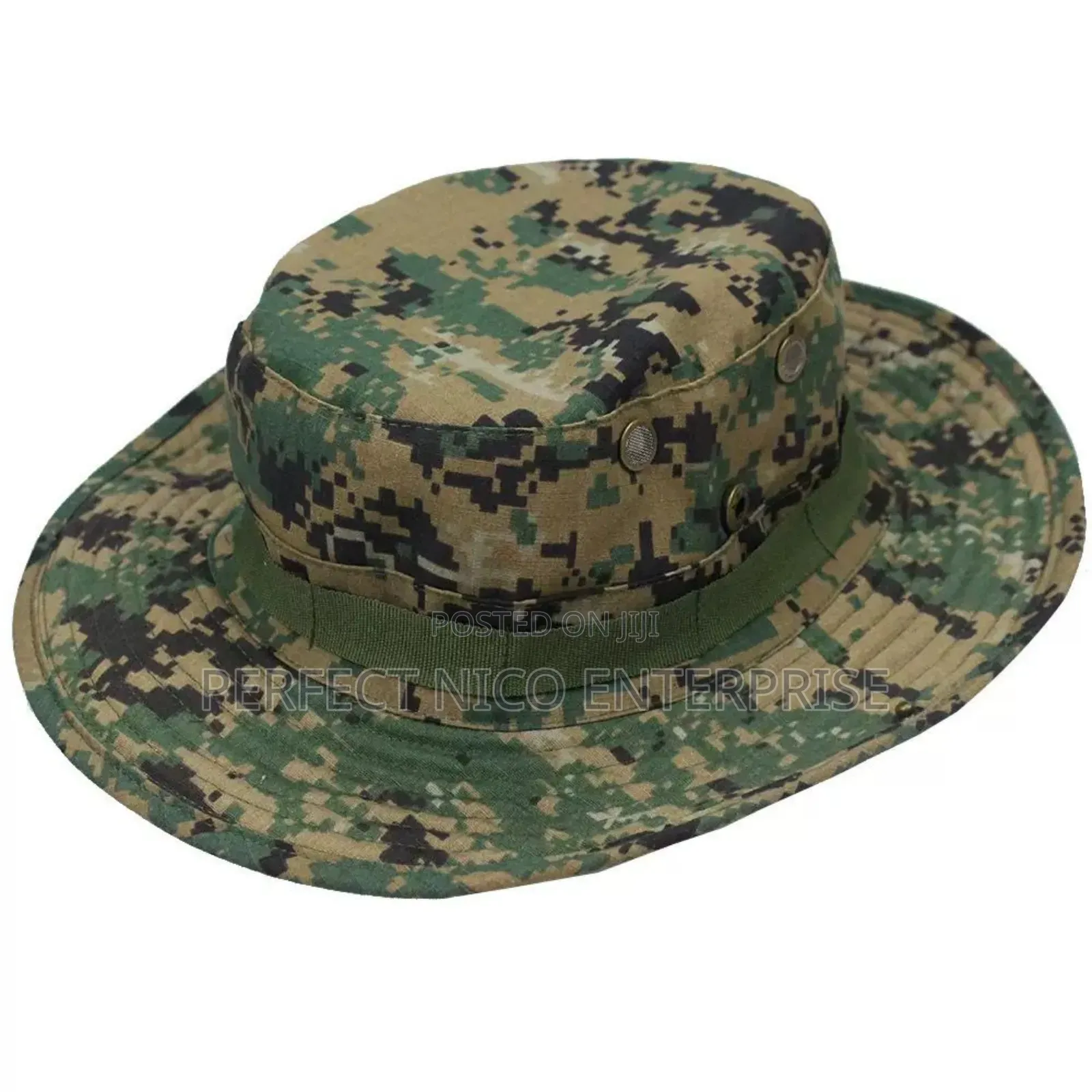 Jungle Hat – Outdoor Sun Hat With Strap for Hiking, Camping Safari
