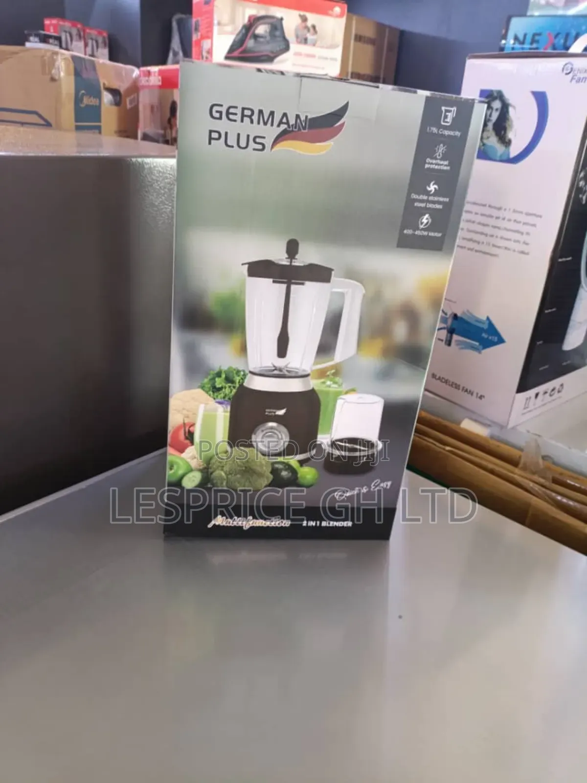 Blend,Grind and Enjoy With German Plus Blender
