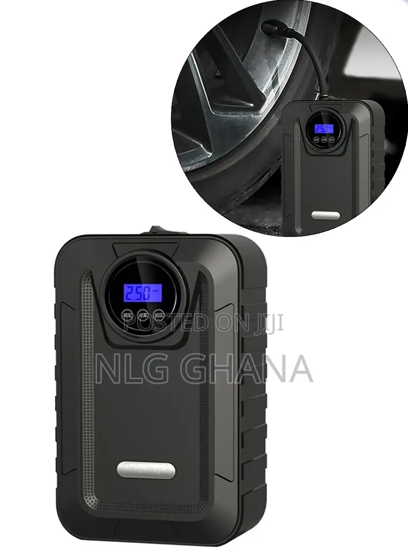 Portable Car Air Compressor Pump - 150 Psi Tire Inflator. Ghx7381