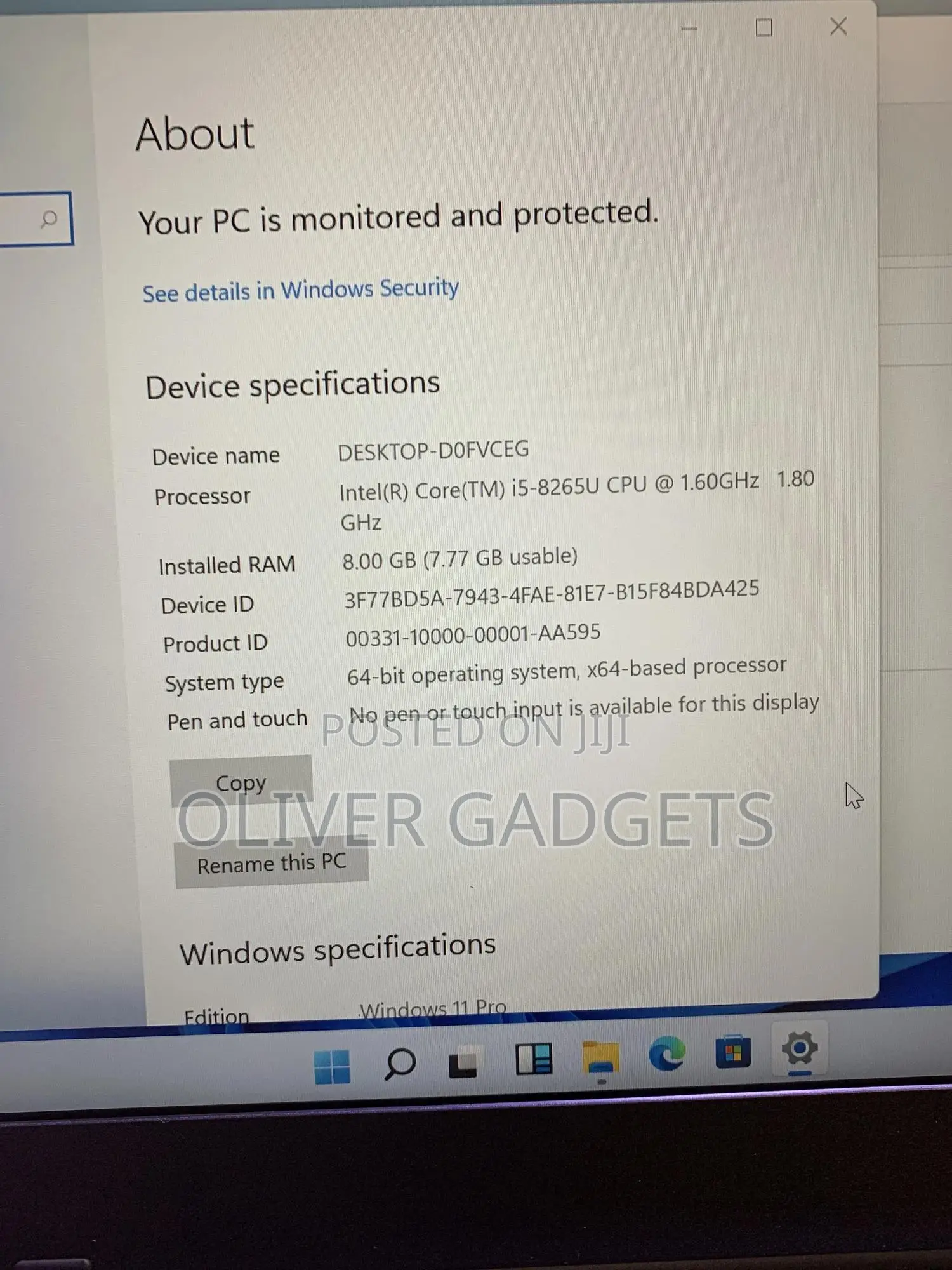 Laptop Lenovo ThinkPad L480 8GB Intel Core I5 SSD 256GB