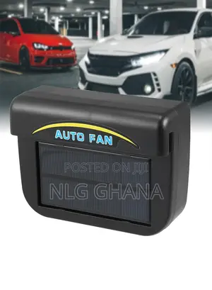 Solar Powered Car Exhaust Fan - Auto Ventilation Cooling Fan. Ghx7376
