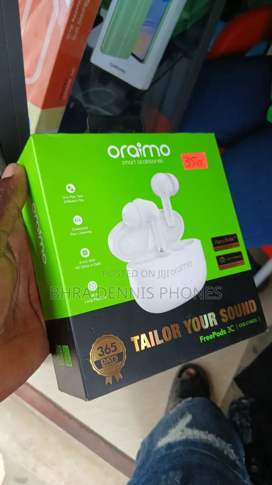 Oraimo Free Pods 3c