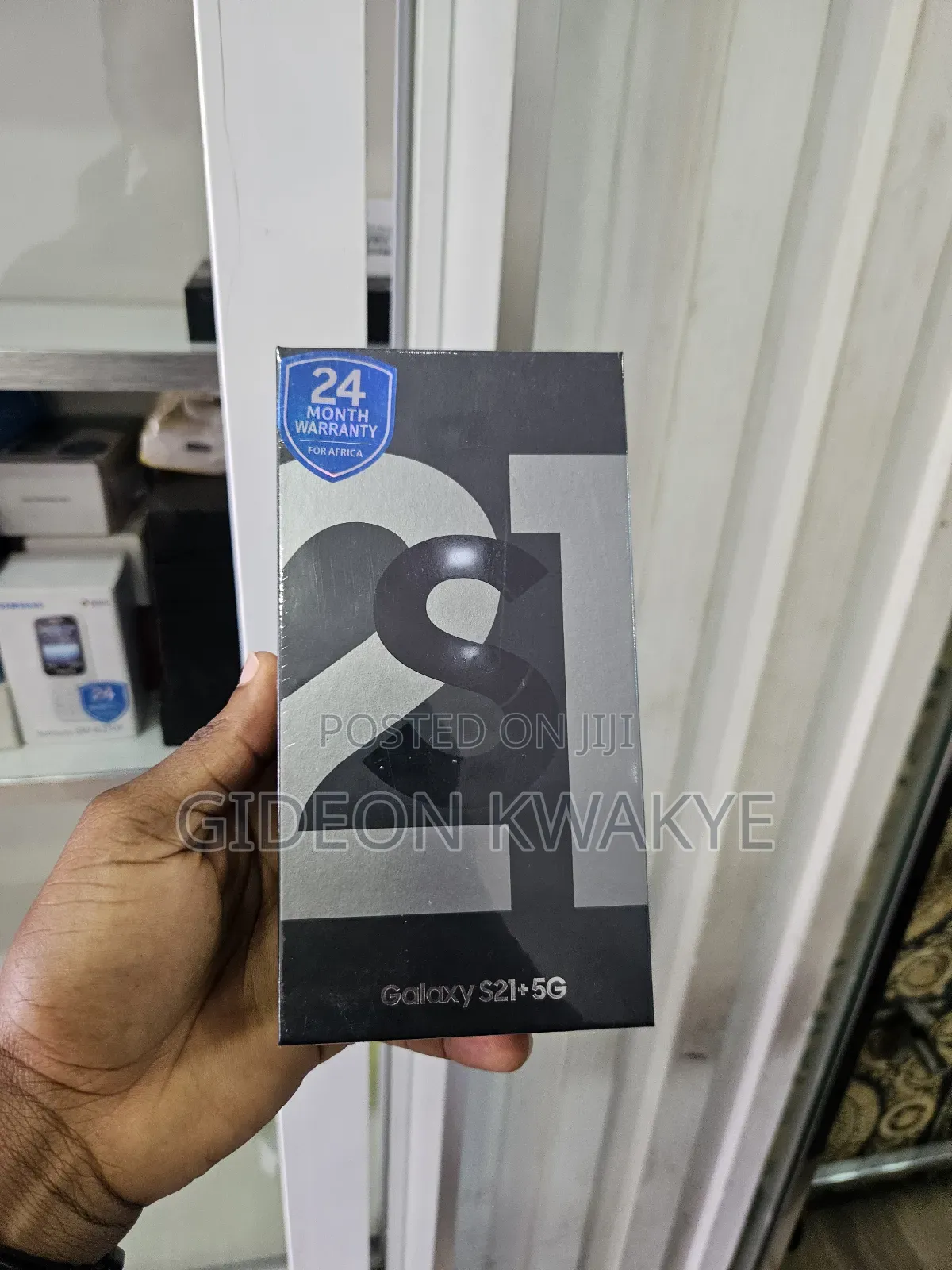 New Samsung Galaxy S21+ 5G 128 GB Black