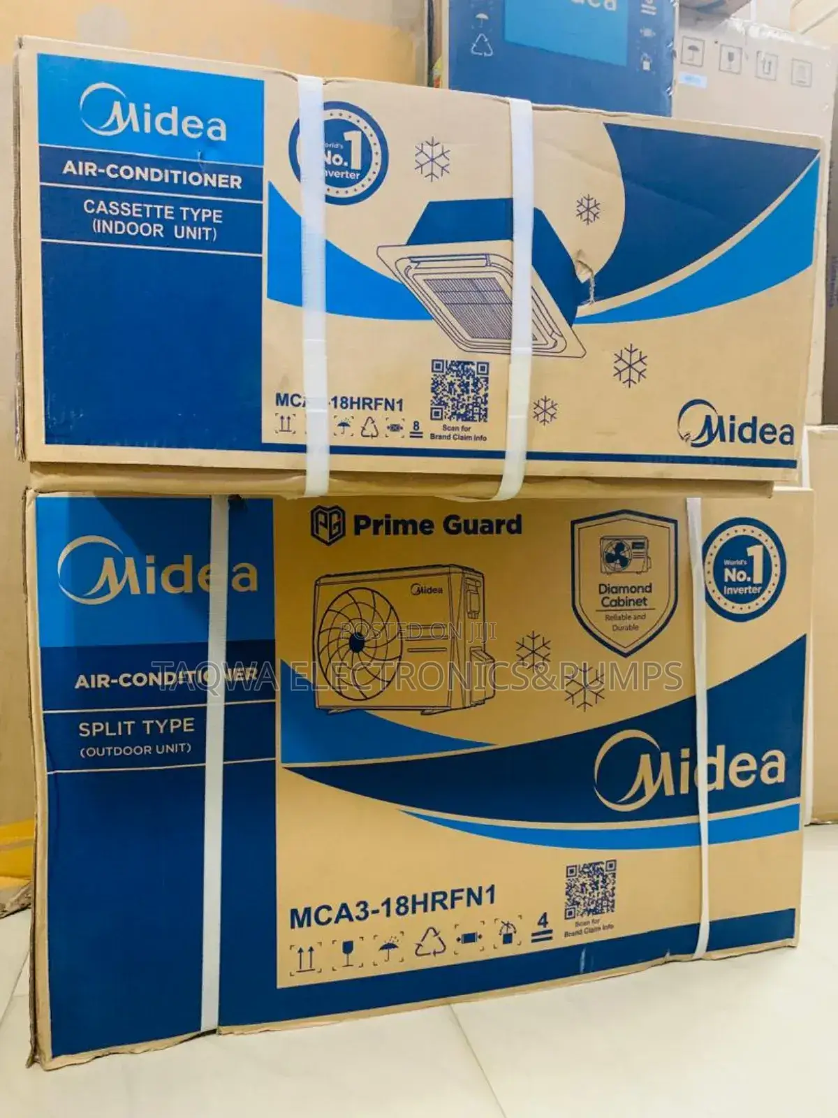 Midea 2.0hp Cassette Air Conditioner