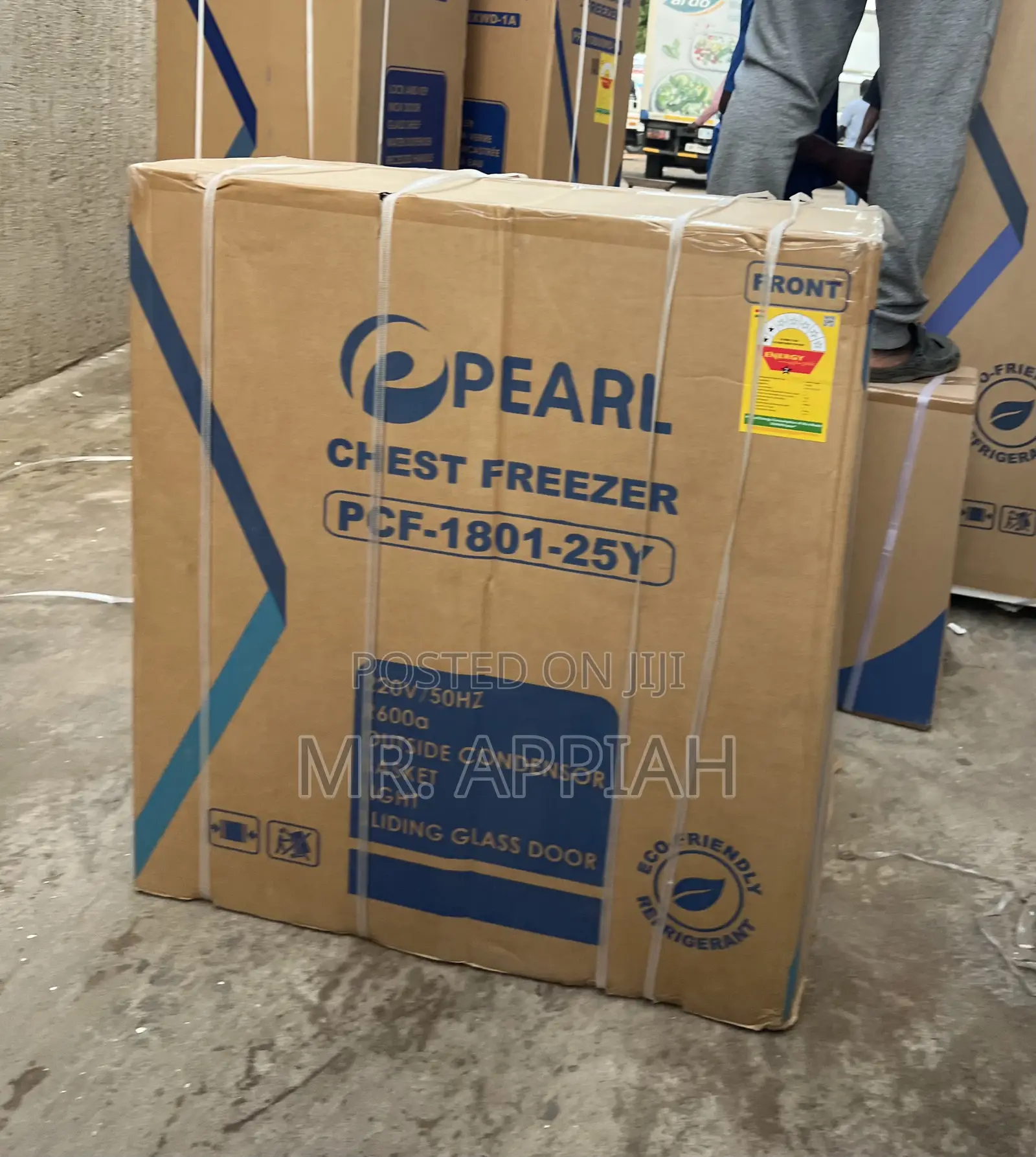 Energy Sufficient Pearl PCF-1801-25y 150liters Single Door Freezer.