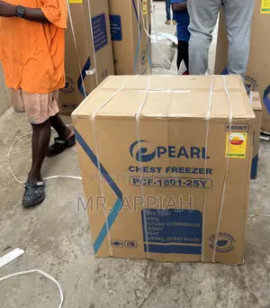 Fast Cooling Pearl PCF-1801-25y 150liters Single Door Chest Freezer.