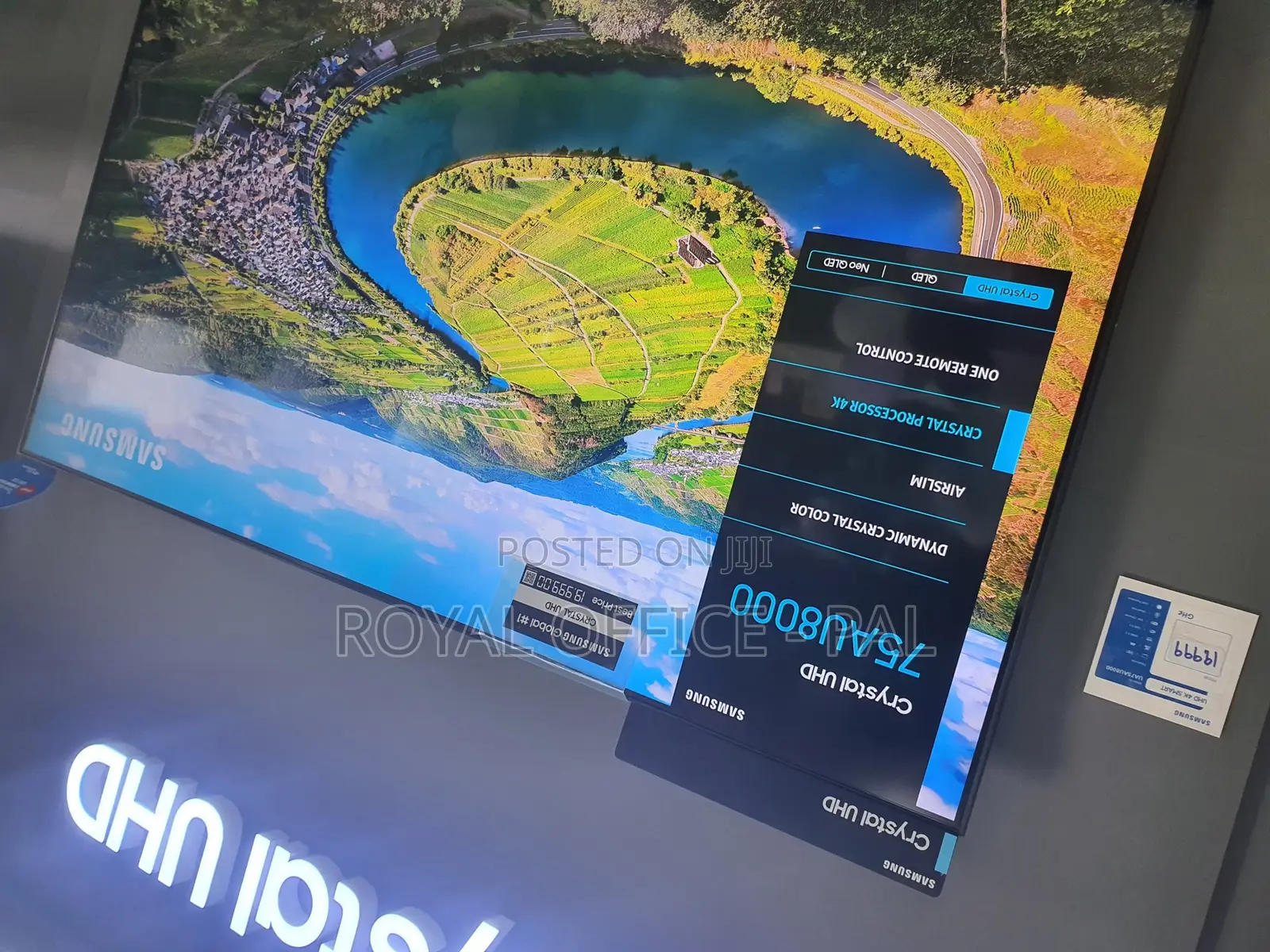 Samsung 75au8000 Model Uhd Television