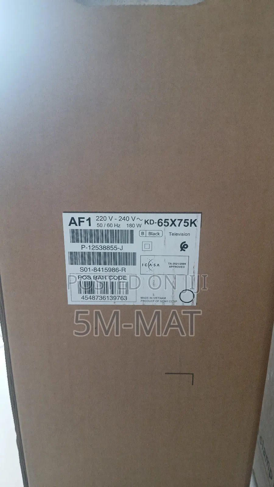 X75k Sony 65" Ultra Hd High Dynamic Range HDR Smart Tv (Google Tv)