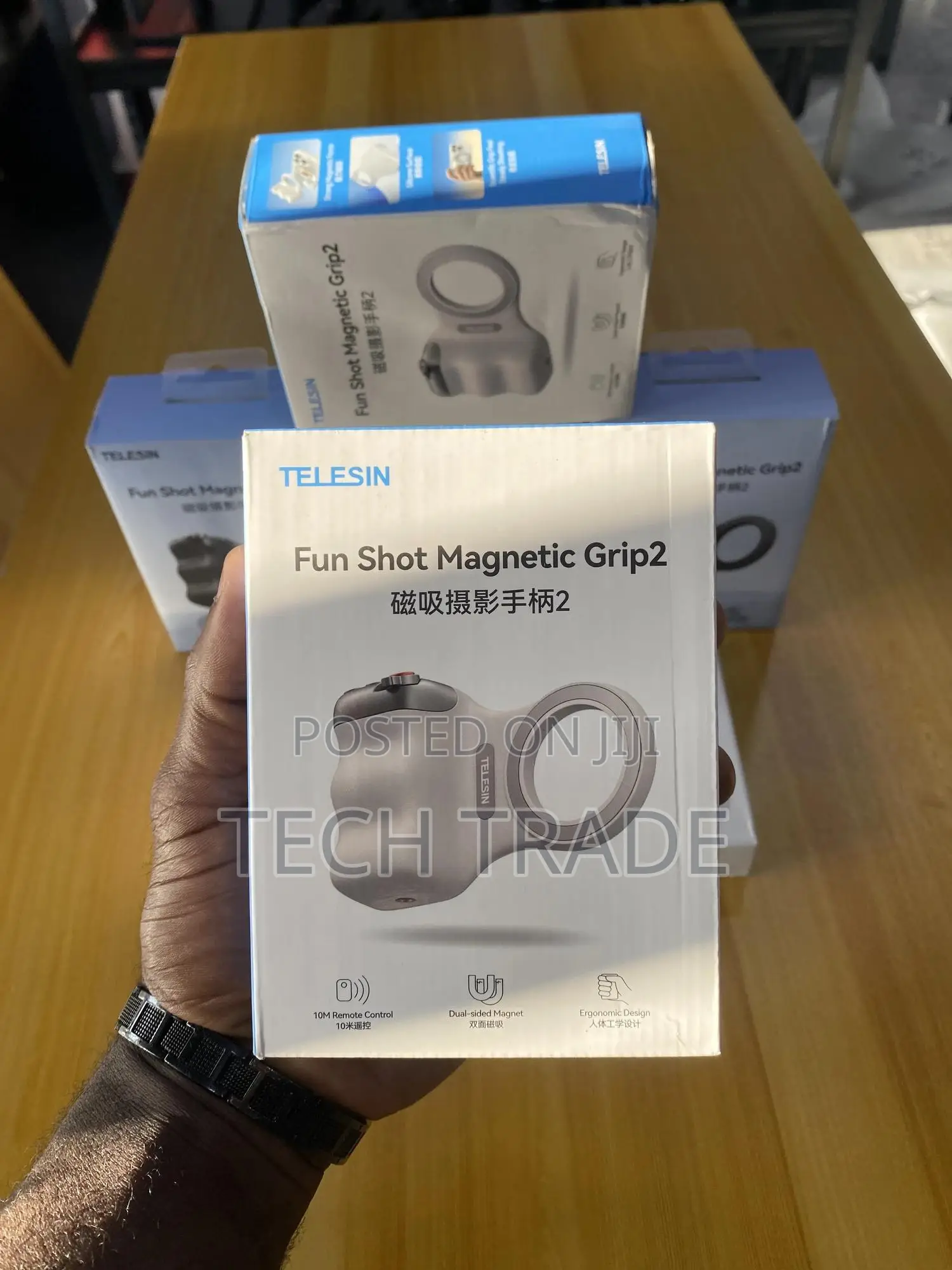 Telesin Fun Shot Magnetic Grip for Phone