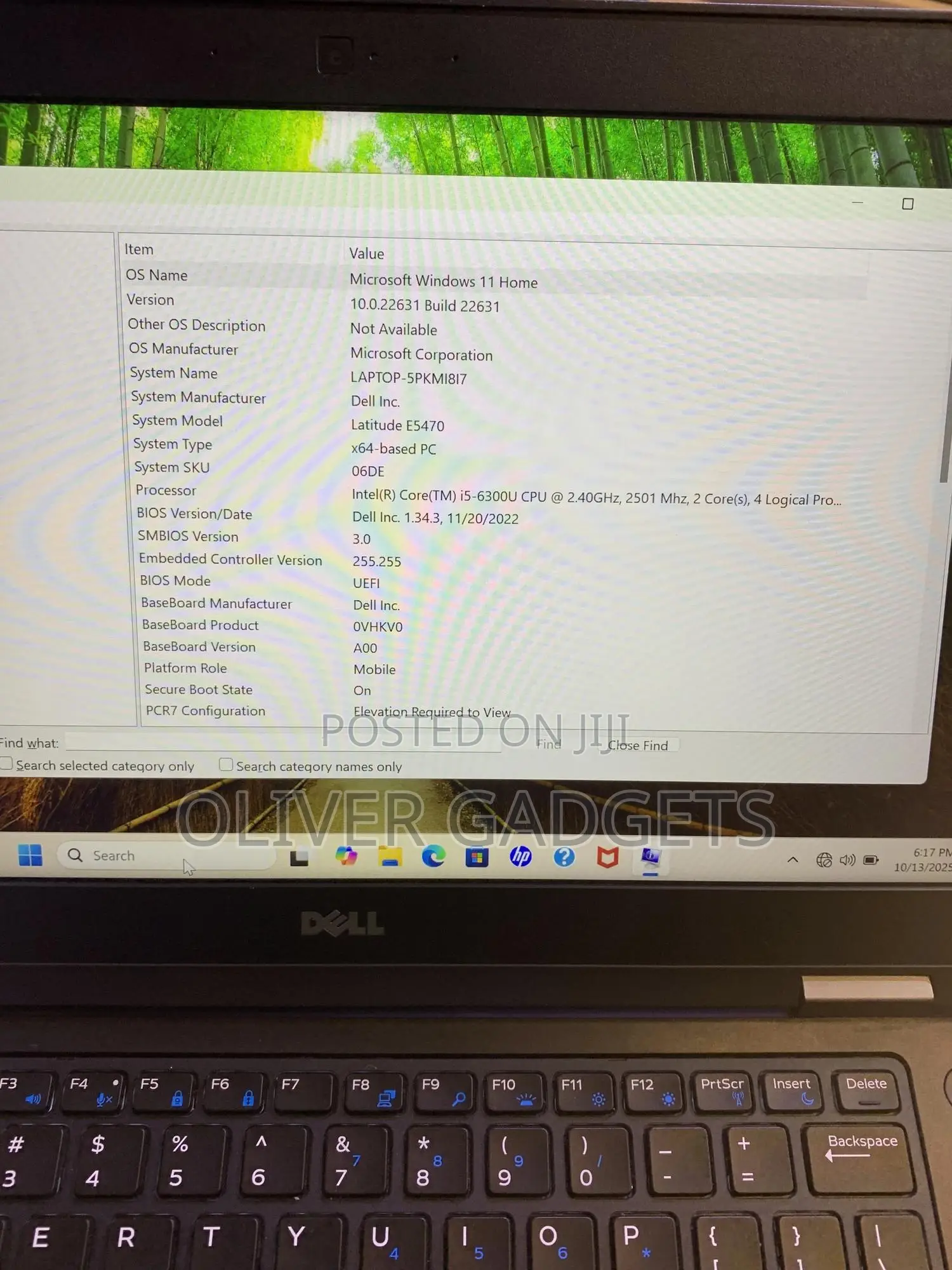 Laptop Dell Latitude 14 E5470 8GB Intel Core I5 SSD 256GB