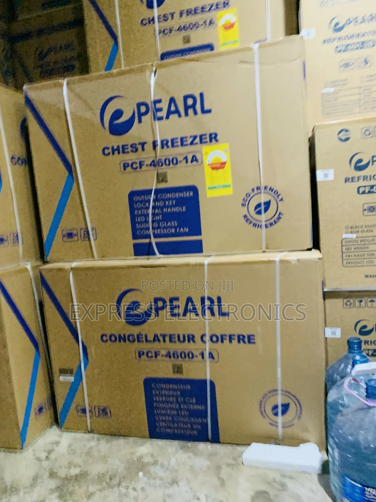 Friendly Budget Single Door PCF-4600-1a 380ltrs —Pearl Chest Freezer
