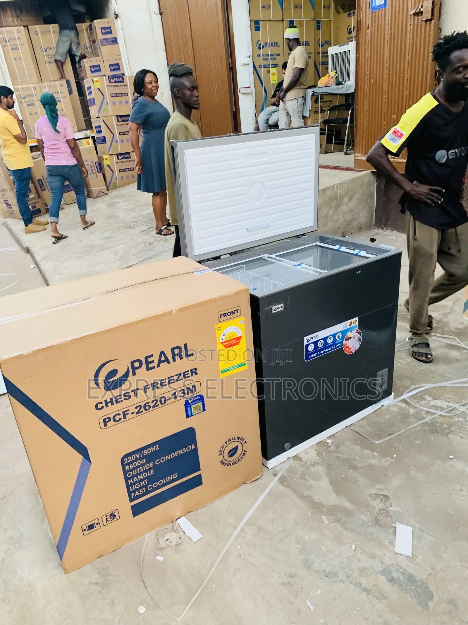 Text Us for Your New PCF-2620-13m—199ltrs Pearl Chest Freezer