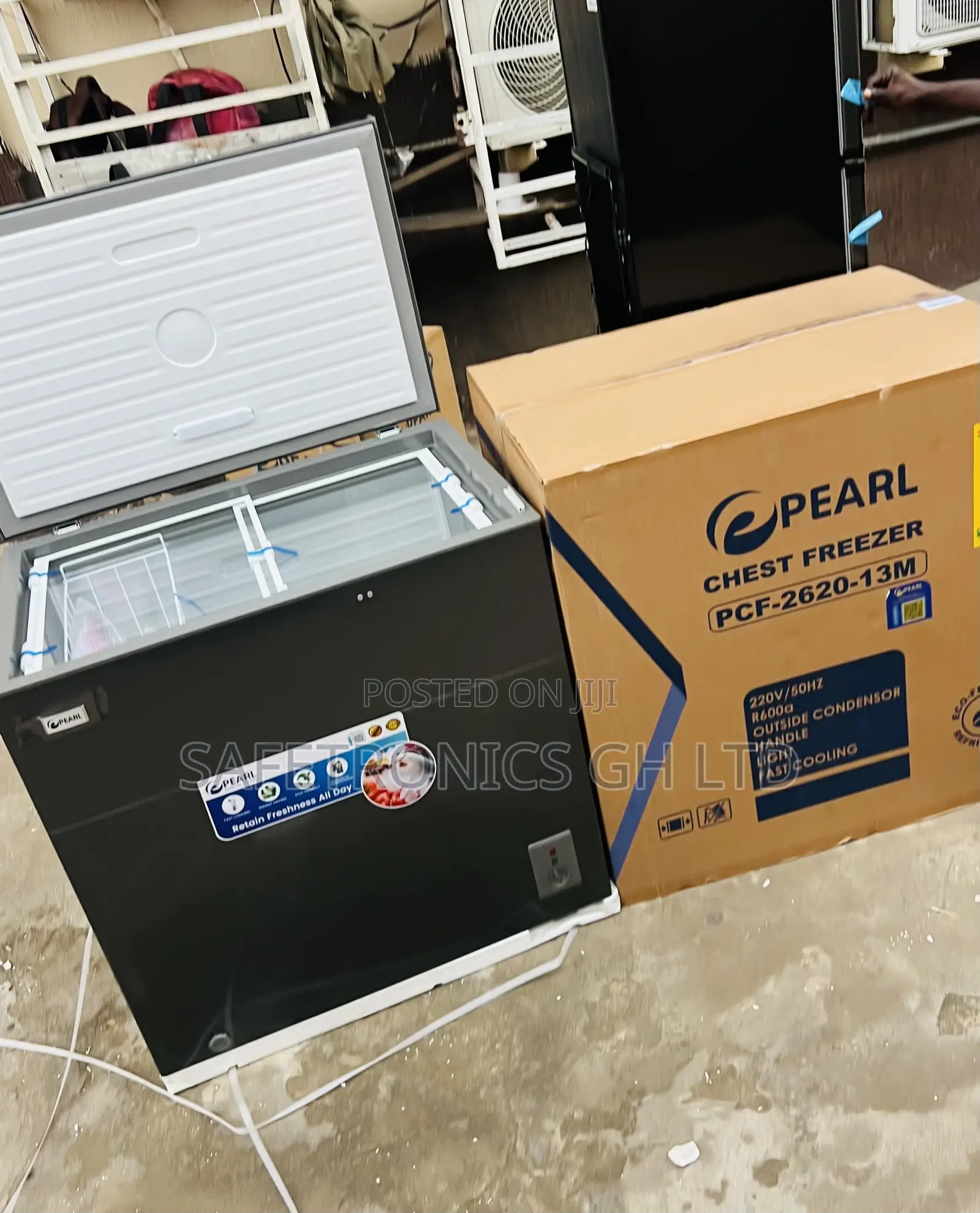 Super Cooling PCF-2620-13m Singledoor Pearl 199l Freezer