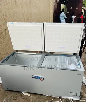 Fresh in Box Pearl PCF-6040-1a 508liters Single Door Freezer(Gray).