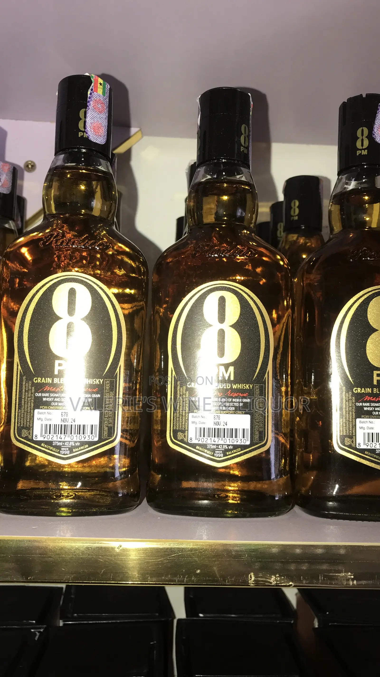 8pm Whisky -375ml