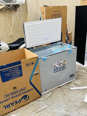 Locate Us at Adabraka PCF-2530-1a —200ltrs Grey Pearl Chest Freezer