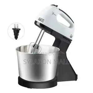 Multi-Speed Electric Stand Mixer With Stainless Steel Bowl