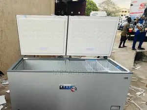 Sealed in Box Pearl Pcf—9100-1a Double Door Electric Freezer(Gray).