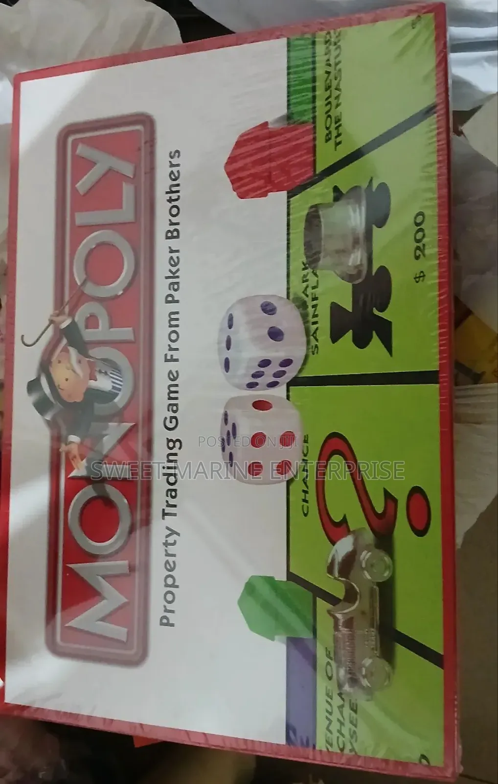 Monopoly [ Property Trading From Parker Brothers ] Large Size