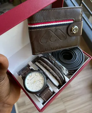 Calvin Klein Watch Belt Wallet Gift Set Package Box- Fast Delivery